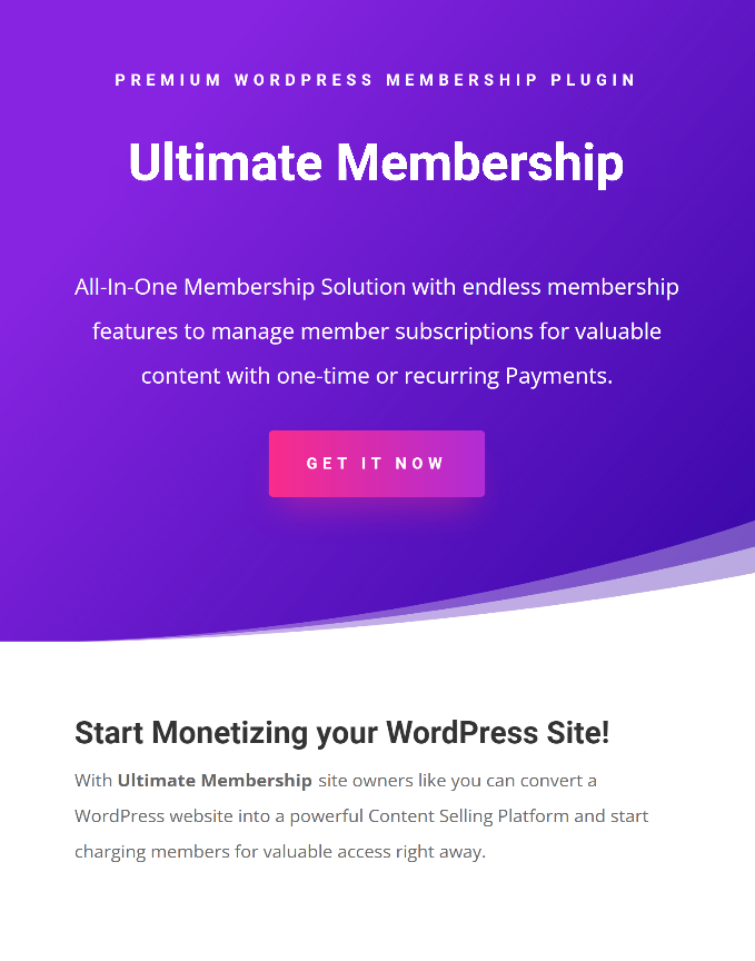 WordPress Membership Plugin – Ultimate Membership - Restrict Content & Recurring Subscriptions - 9